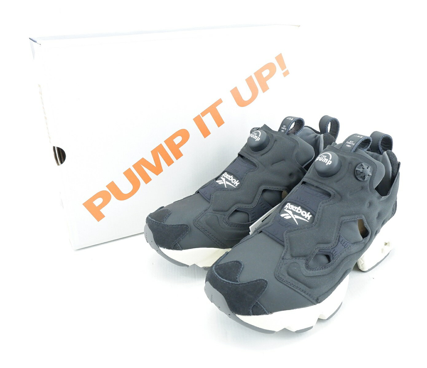 Reebok × atmos × J.S.B INSTAPUMPFURY size：25cm リーボック アトモス ジェーエスビー コラボ インスタポンプフューリー スニーカー シューズ 靴 ブラック GZ4492