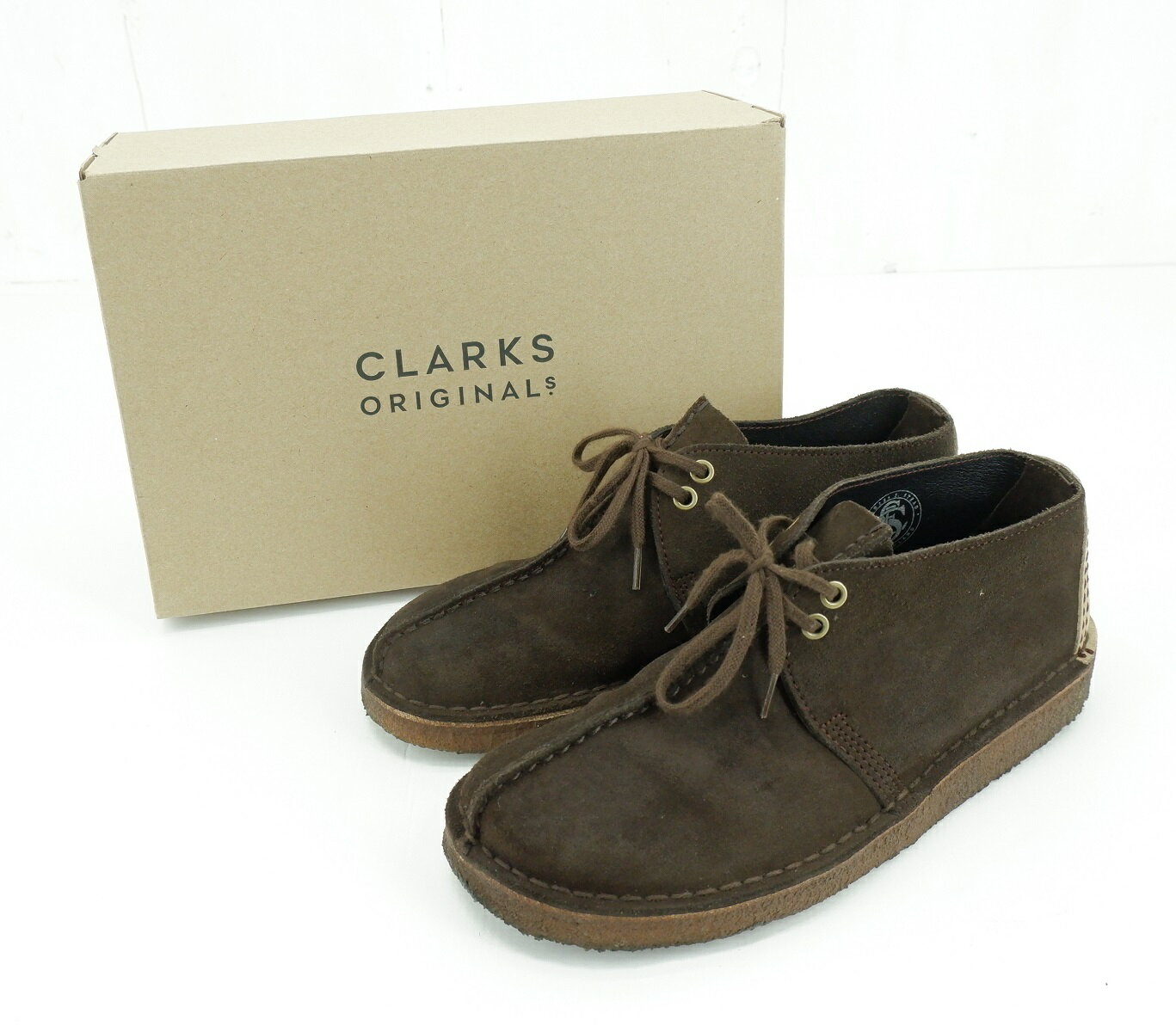 CLARKS ORIGINALS DESERT TREK size：26cm クラークス オリジナルス デザート トレック スエード シューズ 靴 ダークブラウン 38087