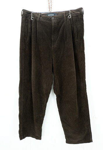 【値下げしました】QUASI CORDUROY PANTS size:36 クワジ クワージー コーデュロイ パンツ ボトムス ブラウン 【値下げしました】QUASI CORDUROY PANTS size:36 クワジ クワージー コーデュロイ パンツ ボトムス ブラウン