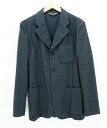 【値下げしました】COMME des GARCONS HOMME PLUS 03AW WOOL TAILORED JACKET size：S コムデギャルソン オムプリュス カーブ期 ウール テーラードジャケット カーブジャケット アウター グレー AD2003 PK-J074 Made in Japan