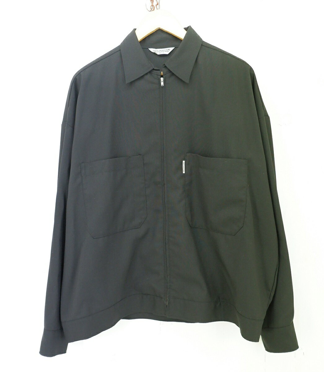 COOTIE PRODUCTIONS 22AW T/W WORK JACKET size：M クーティープロダクションズ ワークジャケット ブルゾン アウター ブラック CTE-22A203 Made in Japan