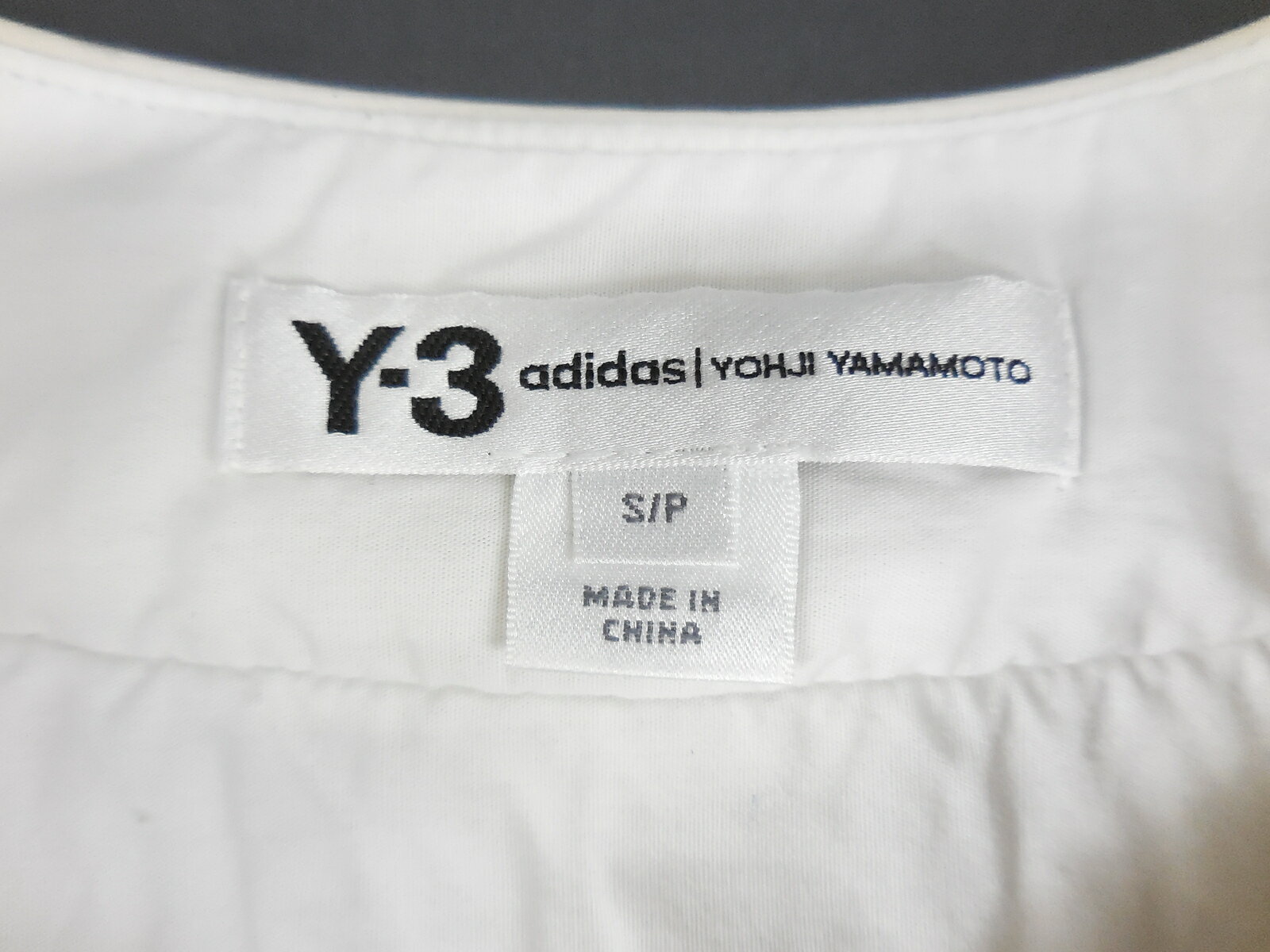 Y-3 Yohji Yamamoto adidas 19AW M FT YOHJI LETTERS BASEBALL SHIRT size：S ワイスリー ヨウジヤマモト アディダス ヨウジ レター ベースボール シャツ 長袖シャツ ボタンシャツ ベージュ FJ0435 3