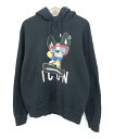 DSQUARED2 21AW ICON HOODIE CIRO size：M ディースクエアード アイコン フーディー プルオーバー パーカー ブラック S79GU0052 スタッフインターナショナルジャパン JSB鑑定済み