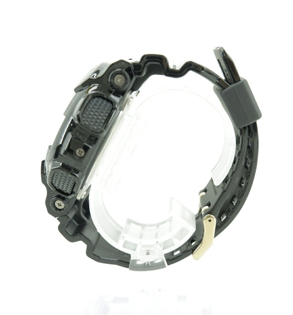 G-SHOCK GA-110GB-1AJF ジーショック デジタル アナログ 腕時計 ブラック ゴールド文字盤 電池 CASIO カシオ