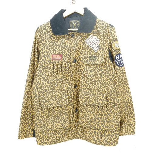 NEIGHBORHOOD × M.V.P. 13AW HUNTING JACKET size:M ネイバーフッド エムブイピー コラボ ハンティングジャケット アウター ヒョウ柄 レオパード 132SPMVN-JKM01 Made in Japan NEIGHBORHOOD × M.V.P. 13AW HUNTING JACKET size:M ネイバーフッド エムブイピー コラボ ハンティングジャケット アウター ヒョウ柄 レオパード 132SPMVN-JKM01 Made in Japan