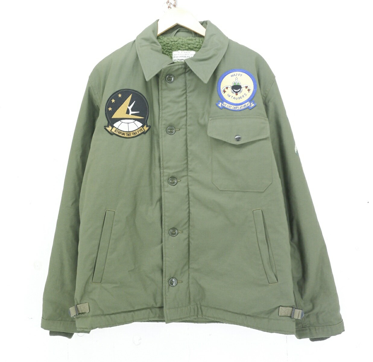 楽天市場】A-2 デッキジャケット(サイズ(S/M/L)L)(コート 楽天市場】A-2 デッキジャケット(サイズ(S/M/L)L)(コート