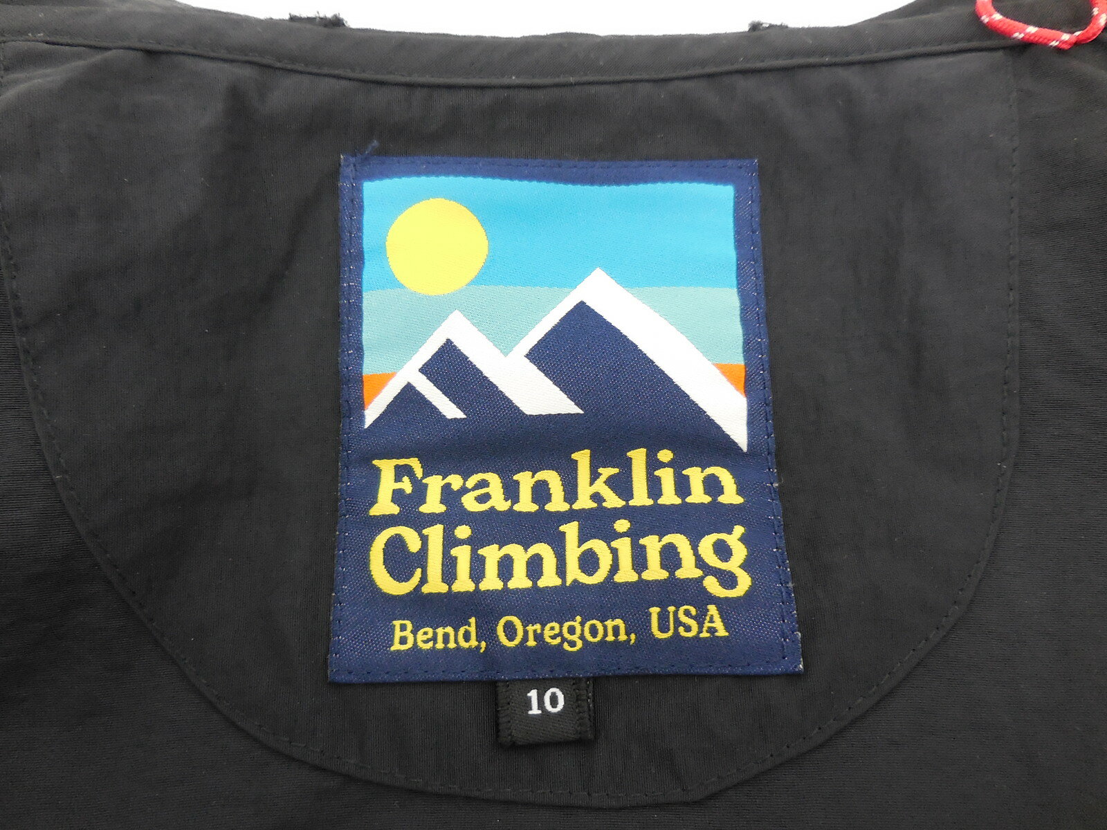 Franklin Climbing FC MOUNTAIN VARSATILE JACKET size：XL フランクリンクライミング マウンテンジャケット ナイロンジャケット アウター ブラック FC22001A