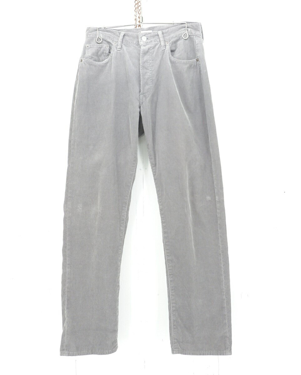 CIOTA CORDUROY STRAIGHT PANTS size：32 シオタ コーデュロイ ストレート パンツ ボトムス グレー PTM..