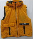 M+RC NOIR/マルシェノアPadded Vest ナイロンベストSize:L オレンジ