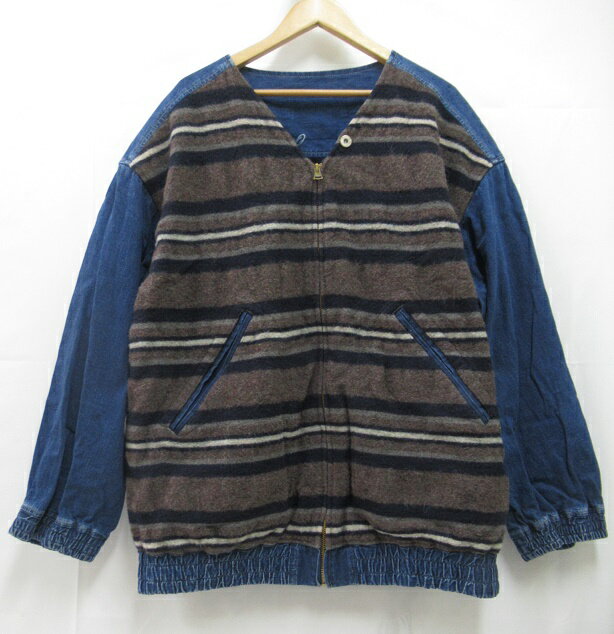 TENDERLOIN/e_[C22AW DENIM BLANKET ZIU UP JKTfj@uPbg@Wbv@WPbgCfBS@SIZE:L