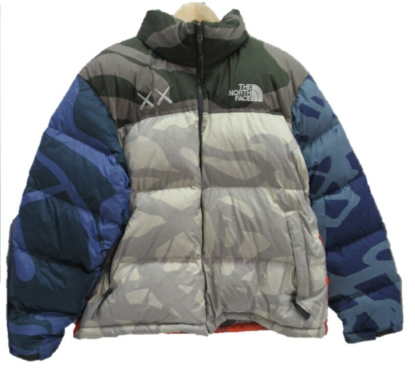 THE NORTH FACE~KAWSUEm[XtFCX~JEY@1996RETRO NUPTSE JACKET NtB@}`J[NF0A7WLU75V SIZE:XL