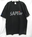 SAPEur×MASATOSHI HAMADA浜田雅功 印鑑 LOGO S/S TeeBlack SIZE:XL 未使用品