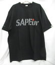 SAPEur×MASATOSHI HAMADA浜田雅功 印鑑 LOGO S/S TeeBlack SIZE:XL 未使用品