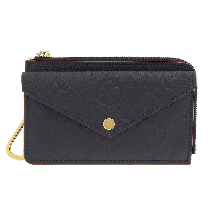 【中古】 ルイ ヴィトン LOUIS VUITTON アンプラント ポルトカルト レクトヴェルソ コインケース マリーヌルージュ M69420 新入荷 LV0923のサムネイル