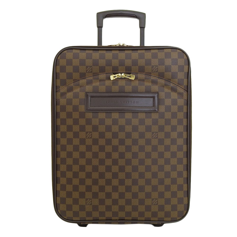 【中古】 ルイヴィトン LOUIS VUITTON ダミエ ペガス45 旧型 キャリーケース エベヌ キャリーケース N23293 新入荷 LV0877