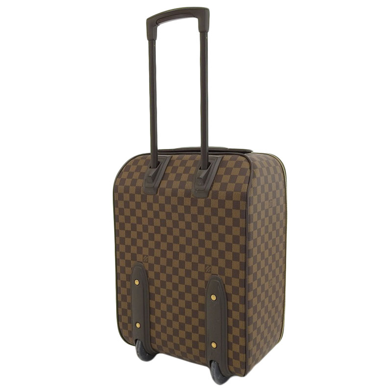 【中古】 ルイヴィトン LOUIS VUITTON ダミエ ペガス45 旧型 キャリーケース エベヌ キャリーケース N23293 新入荷 LV0877