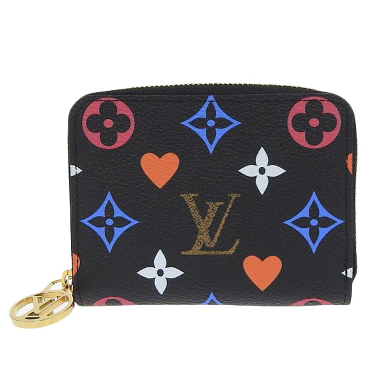 【中古】 ルイヴィトン LOUIS VUITTON ゲームオン ジッピー・コインパース コインケース ノワール M80305 美品 新入荷 LV0997