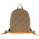 【中古】 グッチ GUCCI ミニGGスプリーム バックパック ディズニーコラボ ミッキー PVC/レザー ブラウン 552884 新入荷 GU0487