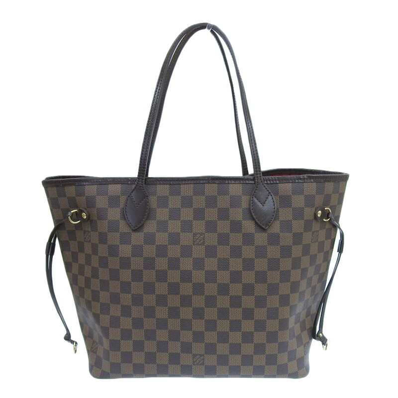 【中古】 ルイヴィトン LOUIS VUITTON ダミエ ネヴァーフルMM トートバッグ N51105 新入荷 LV1318