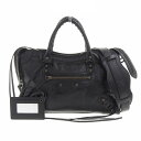 【中古】 バレンシアガ BALENCIAGA クラシックシティ 2WAYバッグ ハンドバッグ ショルダーバッグ レザー ブラック 431621 新入荷 OB1347