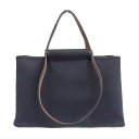 【中古】 エルメス HERMES カバックエランPM 2WAYバッグ トートバッグ ハンドバッグ キャンバス レザー ブラック 新入荷 HE0855