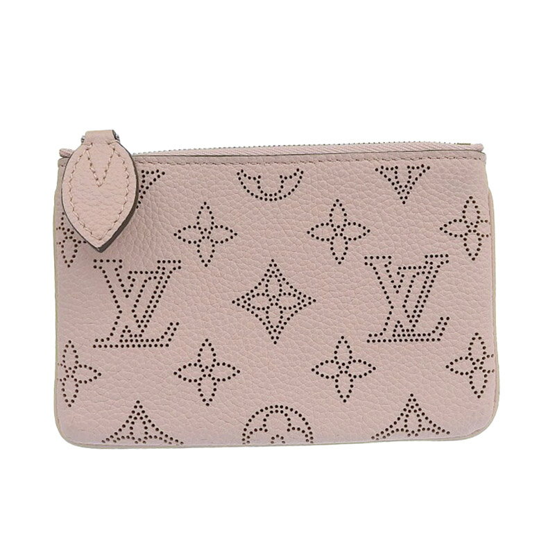 【中古】 ルイヴィトン LOUIS VUITTON カードキーケース ポシェット・クレ カードキーケース マヒナ マグノリア M69508 新入荷 LV1475