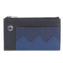 【中古】 エルメス HERMES クロコダイル コインケース カードケース レザー ブラック ネイビー ブルー B刻印 2023年 新入荷 HE0916(4)
