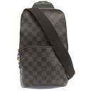 【中古】 ルイヴィトン LOUIS VUITTON ダミエ・グラフィット アベニュー・スリングバッグ ショルダーバッグ ボディバッグ N41719 新入荷 LV...