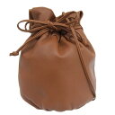 【中古】 ボッテガヴェネタ BOTTEGA VENETA ショルダーバッグ レザー ブラウン 新入荷 OB2056