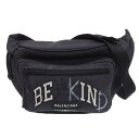 【中古】 バレンシアガ BALENCIAGA エクスプローラー ボディバッグ ベルトバッグ ウエストバッグ ナイロン ブラック 482389 新入荷 OB228...