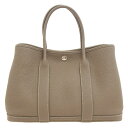 【中古】 エルメス HERMES ガーデンパーティTPM トートバッグ ネゴンダ エトゥープ U刻印 2022年 新入荷 HE1062