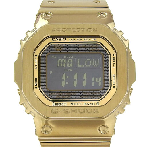 【中古】 カシオ CASIO Gショック メンズ ソーラー 腕時計 SS デジタル文字盤 GMW-B5000GD-9 美品 新入荷 OW0464 【中古】 カシオ CASIO Gショック メンズ ソーラー 腕時計 SS デジタル文字盤 GMW-B5000GD-9 美品 新入荷 OW0464