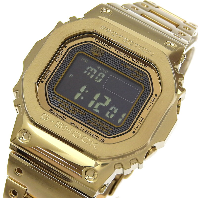 【中古】 カシオ CASIO Gショック メンズ ソーラー 腕時計 SS デジタル文字盤 GMW-B5000GD-9 美品 新入荷 OW0464