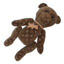 【中古】 ルイヴィトン LOUIS VUITTON ドゥドゥ テディベア ぬいぐるみ モノグラム ベロア ブラウン GI0739 2021年限定 クマ 新入荷 LV1847