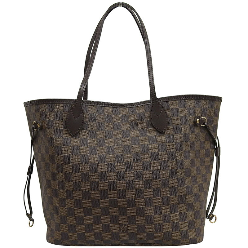 Rakuten - 【中古】 ルイヴィトン LOUIS VUITTON ダミエ ネヴァーフルMM トートバッグ エベヌ N51105 新入荷 LV2016