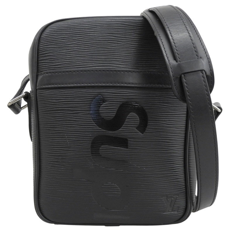 乐天商城 - 【中古】 ルイヴィトン LOUIS VUITTON エピ ダヌープPM ショルダーバッグ ノワール M53431 シュプリームコラボ 新入荷 LV2089