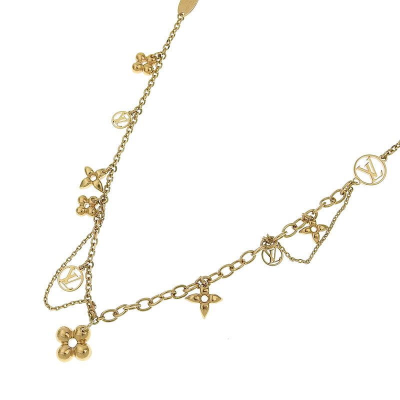 [Used LV Necklace] Louis Vuitton Necklace Collier Blooming M64855
