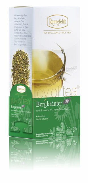 楽天ロンネフェルト紅茶　高崎　陶豆屋送料無料【ロンネフェルト】ベルククロイター箱入り　15本　アップルミントの香るリラックスハーブティー