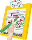 子供用磁気ビーズ 子供用磁気描画パッド 興味深いお絵かきボード幼児のおもちゃ磁気ペン & ビーズ付きモンテッソーリ教育就学前のおもちゃ 子供知育玩具 画材 学童...