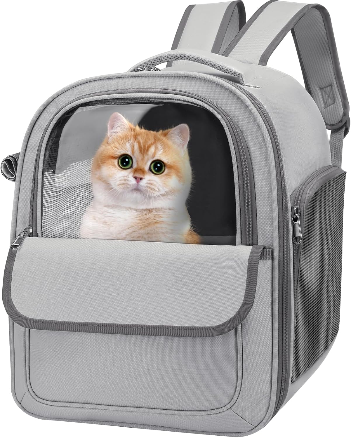 【3WAYマルチキャリー】ペット用 リュック型 抱きかかえ型 バッグ 軽量 折りたたみ可能 猫 小型犬 うさ..