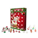 アドベントカレンダー クリスマス 24PCS 恐竜/魚/サンタ/スクイズおもちゃ 誕生日 ギフトボックス クリスマス プレゼント ブラインドボックス