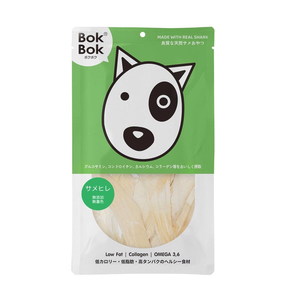 BOKBOK ボクボク サメヒレ 50g 犬 おやつ 無添加 サメ 低脂肪 アレルギー 高たんぱく まとめ買い