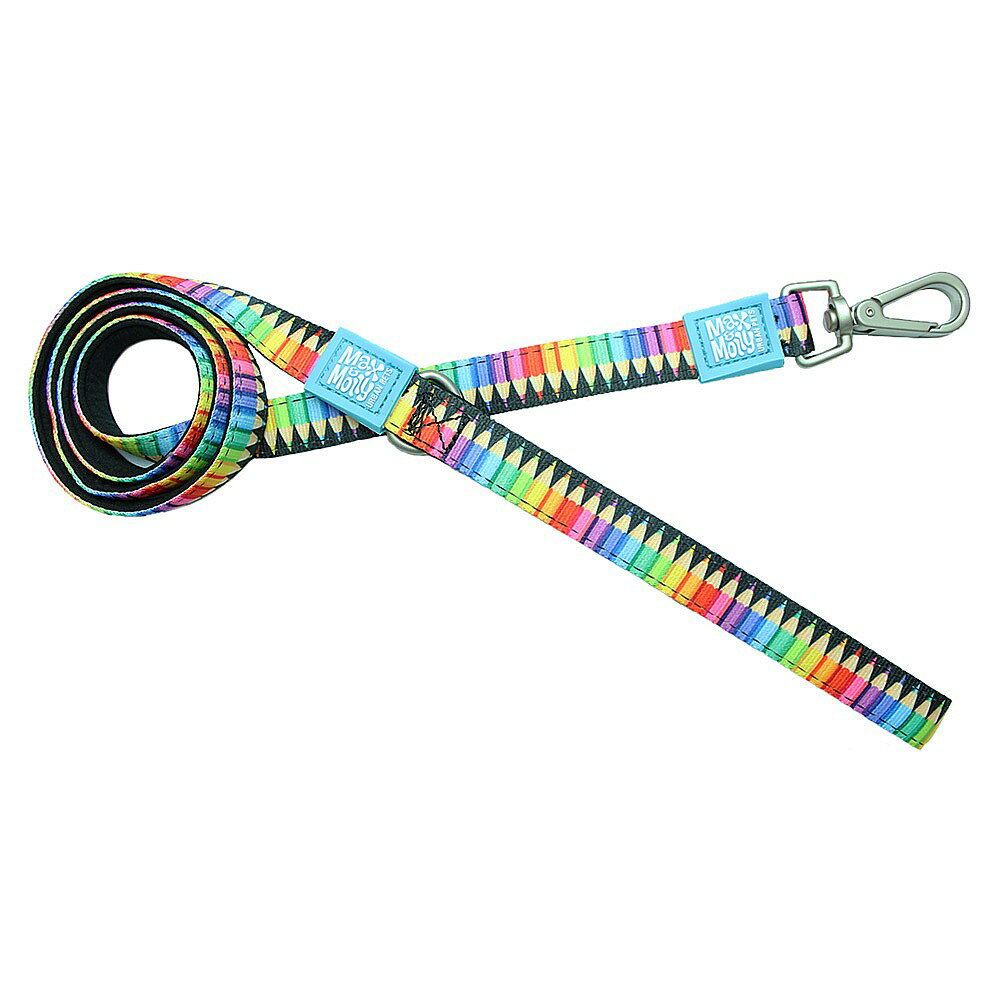 【訳あり】マックスアンドモーリー 犬用リード クレヨン M 犬 リード おしゃれ 軽量 丈夫 速乾 ギフト ..