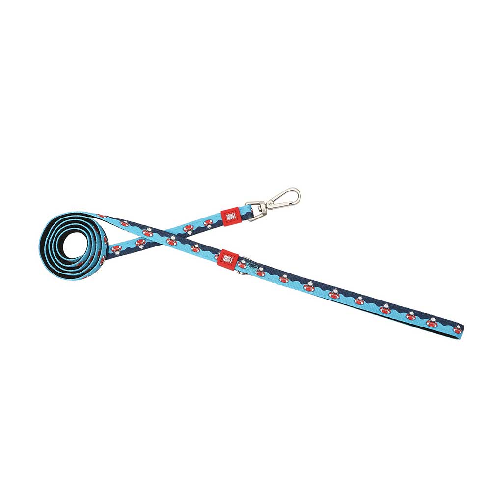 マックスアンドモーリー 犬用リード フレンジーシャーク XS 犬 リード おしゃれ 軽量 丈夫 速乾 ギフト まとめ買い