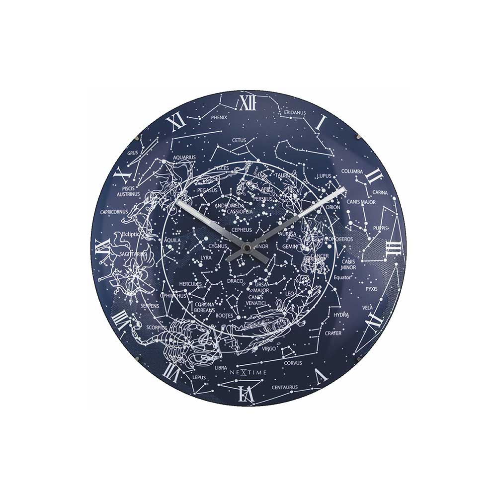 ネクスタイム 掛け時計 ミルキーウェイ ドーム 時計 おしゃれ インテリア リビング サイレントムーブメ..