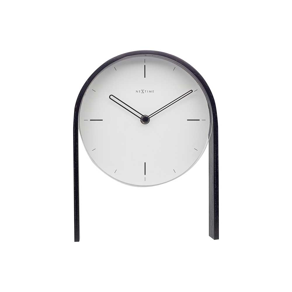 ネクスタイム 置き時計 ノア テーブル ホワイト 時計 おしゃれ インテリア リビング サイレントムーブ..