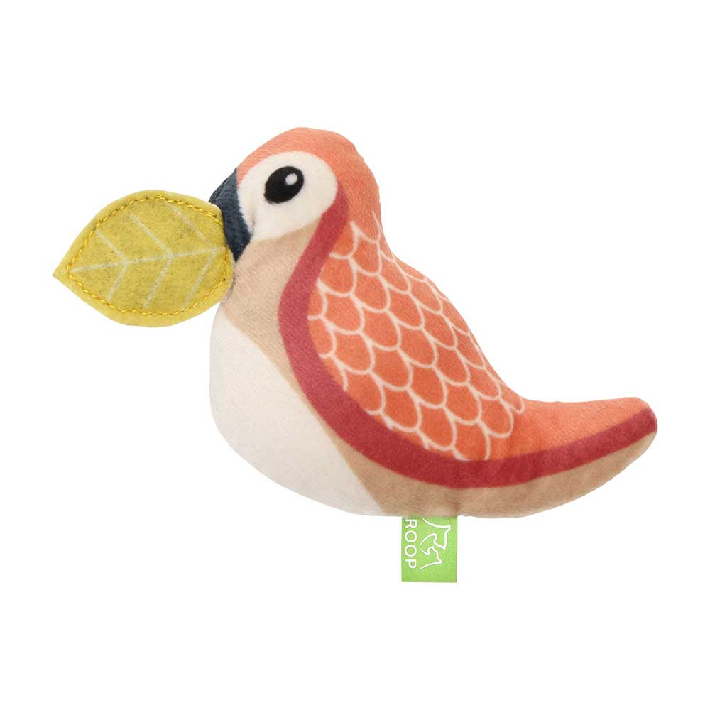 ROOP ファニーズ ムービング フォレストバード ピンク 猫 おもちゃ 一人遊び ぬいぐるみ まとめ買い