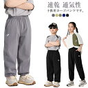 ジョガーパンツ ワイドパンツ ボトムス カーゴパンツ 子供服 薄手 カーゴパンツ 夏 ボトムス 長ズボン 虫除け 速乾 通気性 ゆったり 春秋 ロングパンツ ウ...