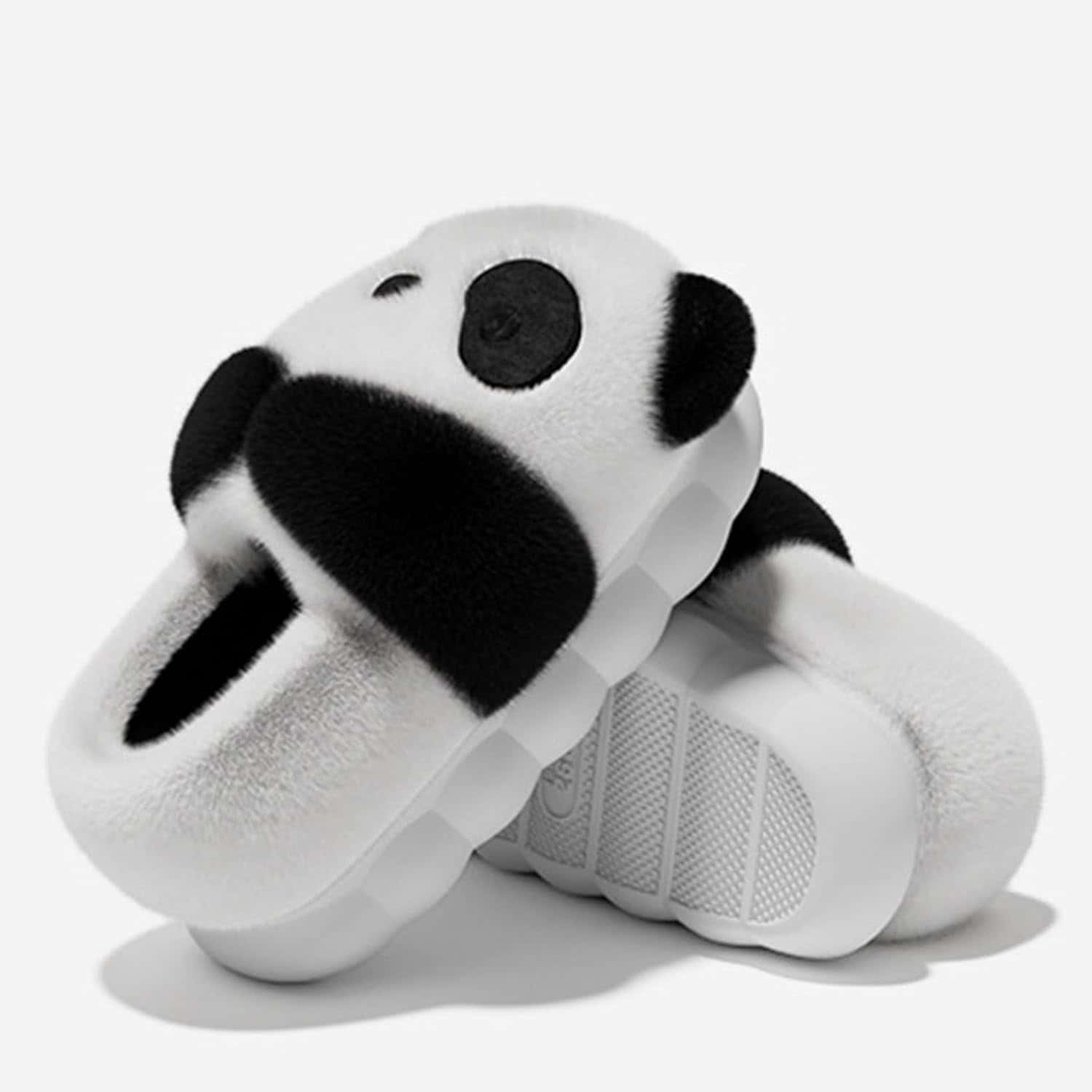 パンダ ルームシューズ スリッパ レディース メンズ 親子 カップル 室内用 ソフト 室内履き ぬいぐるみ 裏ボア 保温 滑り止め 静音 来客用 キッズ プレゼント ファー 秋冬
