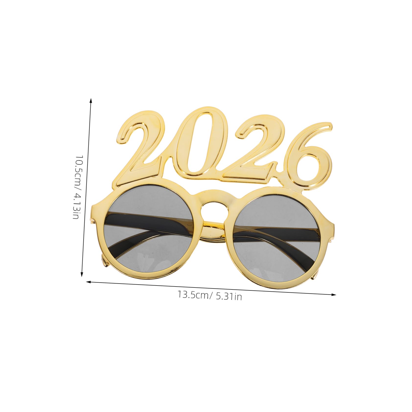 新 年 眼鏡 - グリッター 番号 サングラス クラス 2026 卒業日用品雑貨 文房具 その他 生活雑貨 手芸 room75c-10009013 Room75c サンプル画像2
